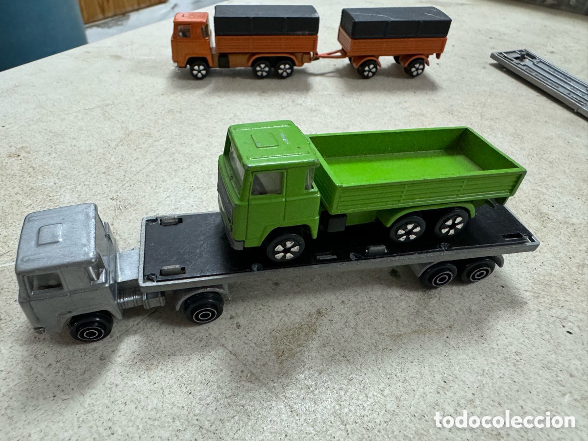 Coches a escala Matchbox: LOTE CAMIONES PLAYART Y COMPA&Ntilde;IA - Foto 9