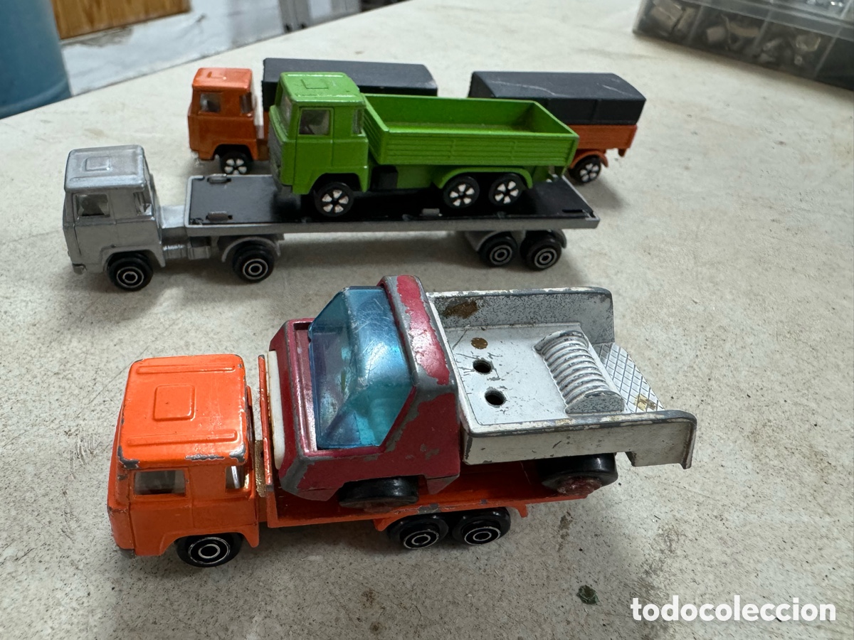 Coches a escala Matchbox: LOTE CAMIONES PLAYART Y COMPA&Ntilde;IA - Foto 10