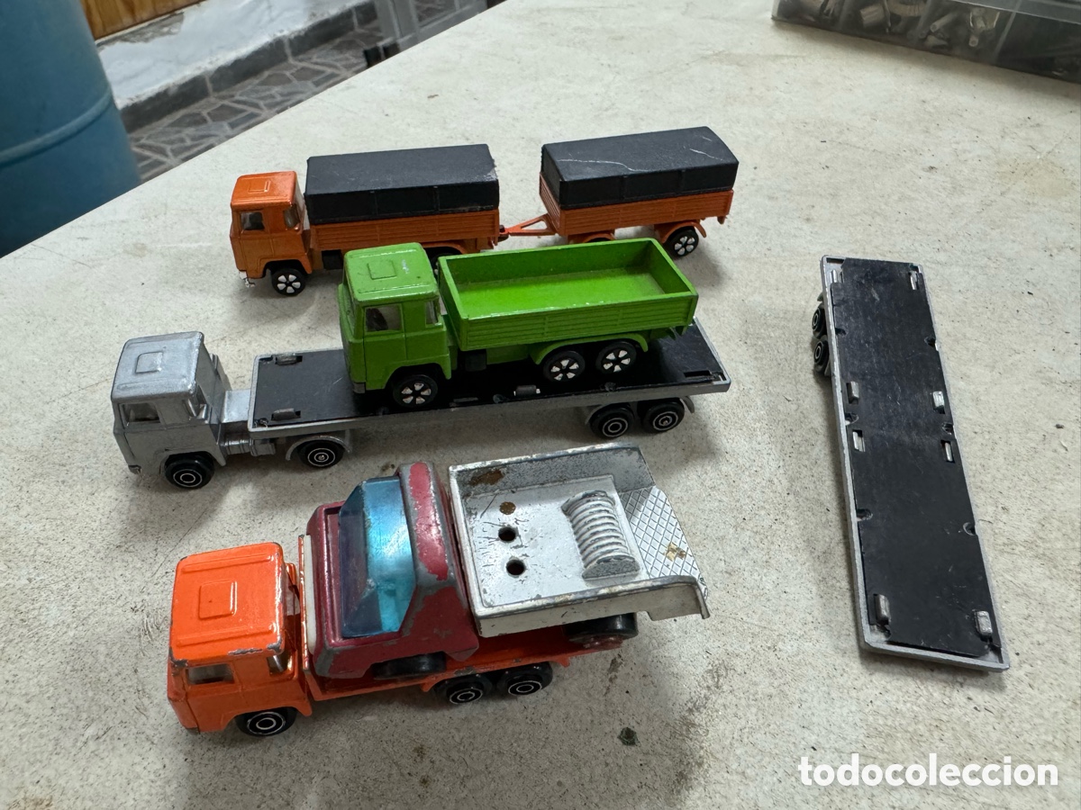 Coches a escala Matchbox: LOTE CAMIONES PLAYART Y COMPA&Ntilde;IA - Foto 13