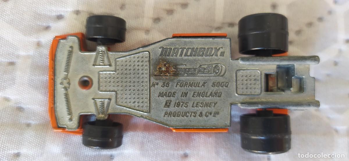Coches a escala Matchbox: MATCHBOX LESNEY N&deg;36 F&Oacute;RMULA 5000 - Foto 6