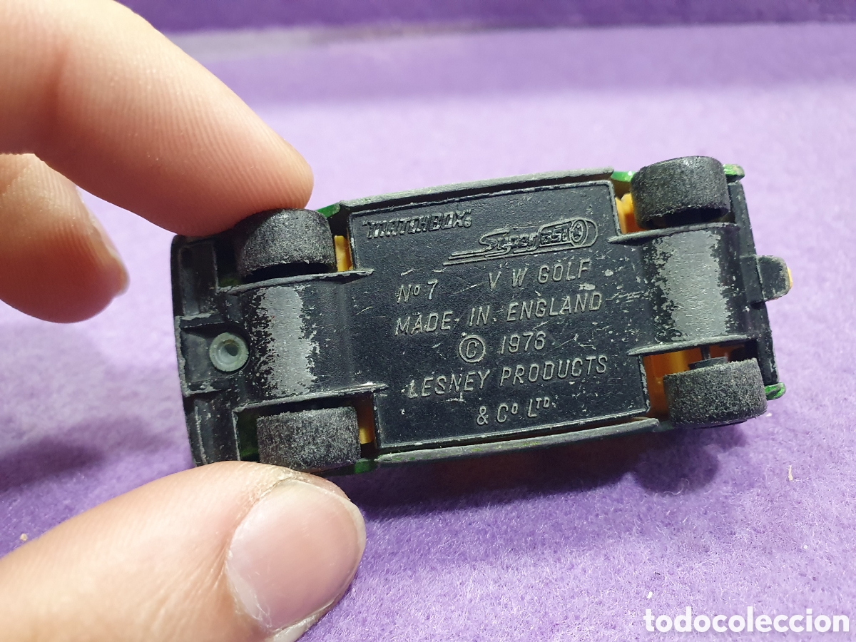 Coches a escala Matchbox: Matchbox n&deg;7. VW Golf. (L55) - Foto 3