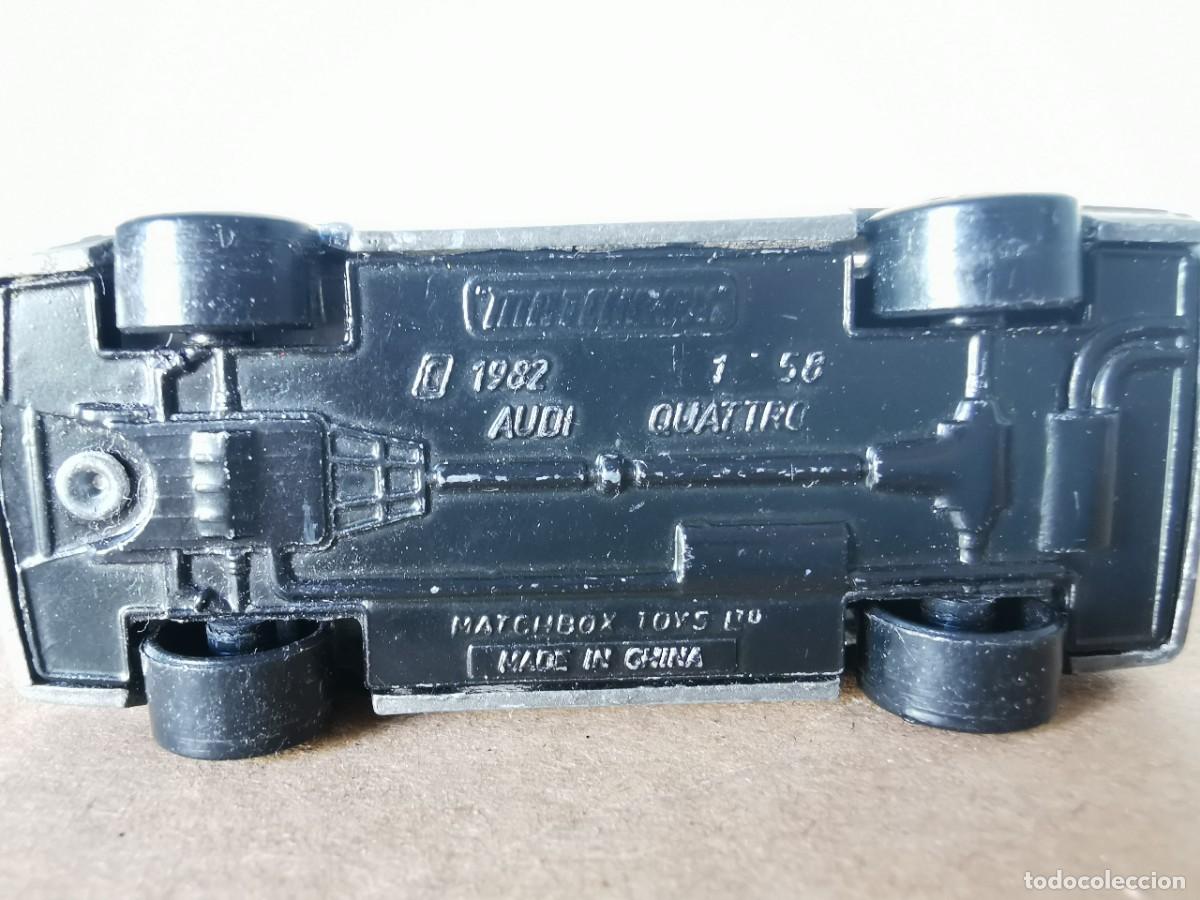 Coches a escala Matchbox: Matchbox Audi Quattro 1/64 - Foto 6