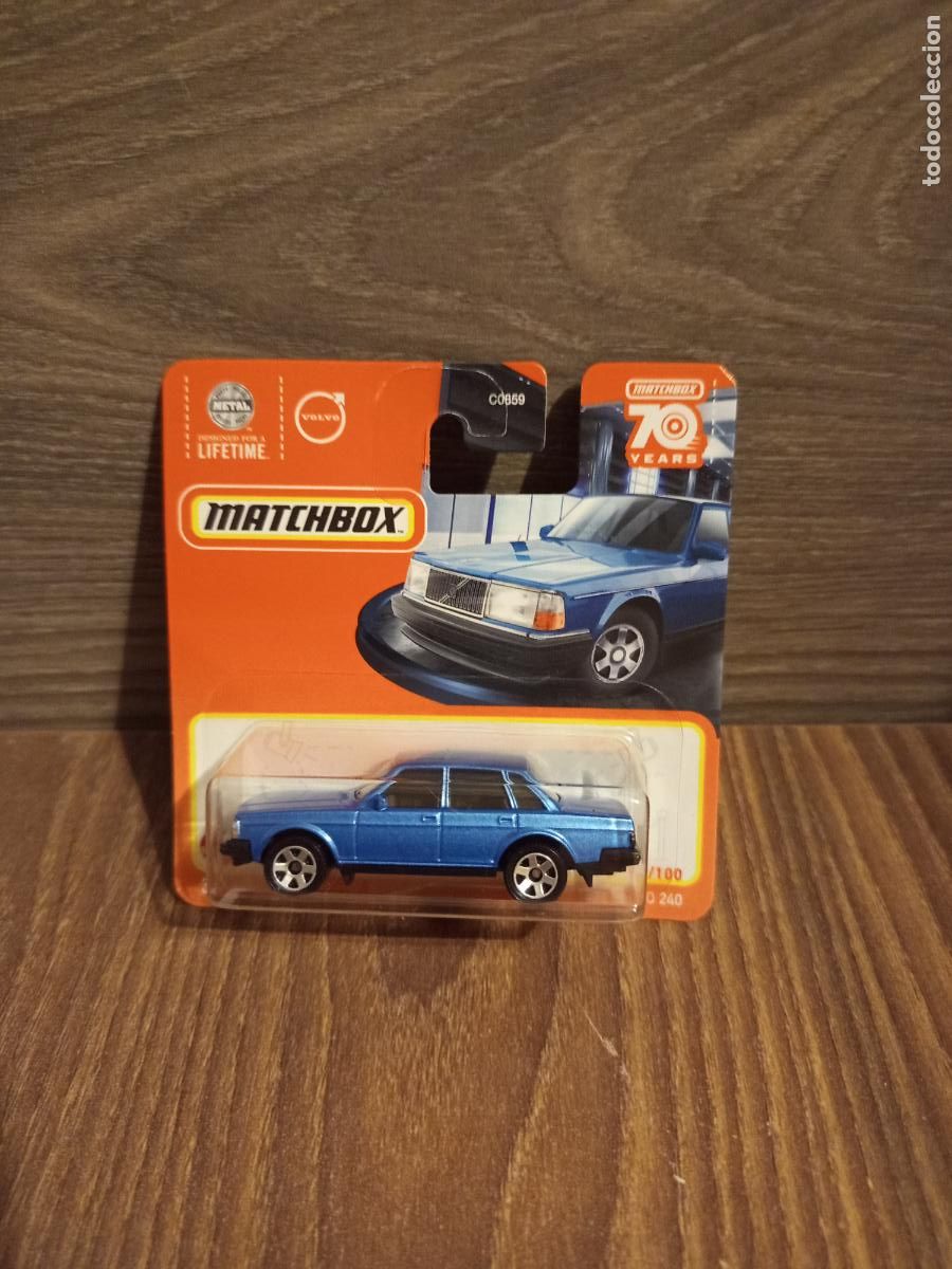 Coches a escala Matchbox: 1986 Volvo 240 matchbox - Foto 1