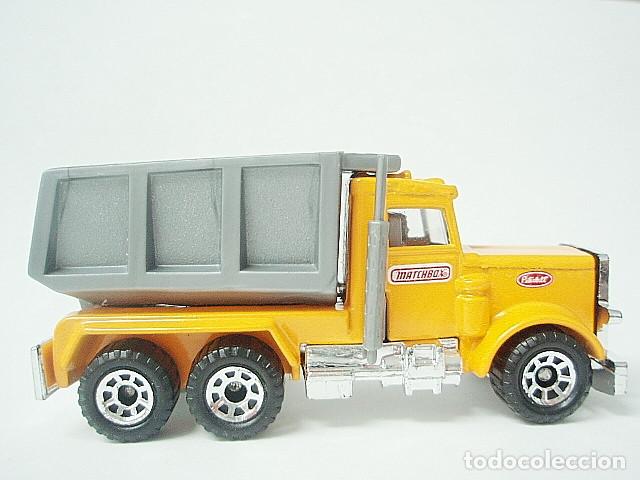 Coches a escala Matchbox: MATCHBOX MB096 E * 96 PETERBILT QUARRY TRUCK - Foto 2