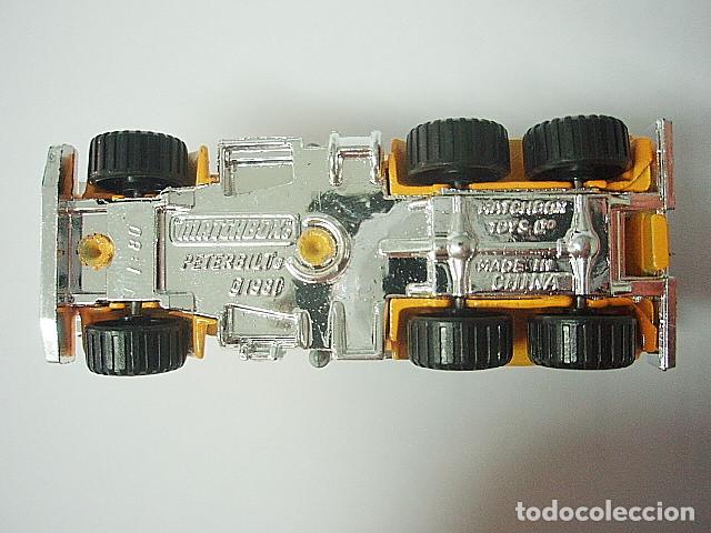 Coches a escala Matchbox: MATCHBOX MB096 E * 96 PETERBILT QUARRY TRUCK - Foto 5