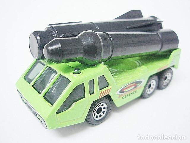 Coches a escala Matchbox: MATCHBOX MB145 B * 45 TRANSPORTER VEHICLE WITH ROCKET - Foto 1