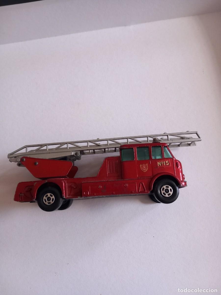 Coches a escala Matchbox: K 15 Merryweather Fire engine lesney 1971 - Foto 2