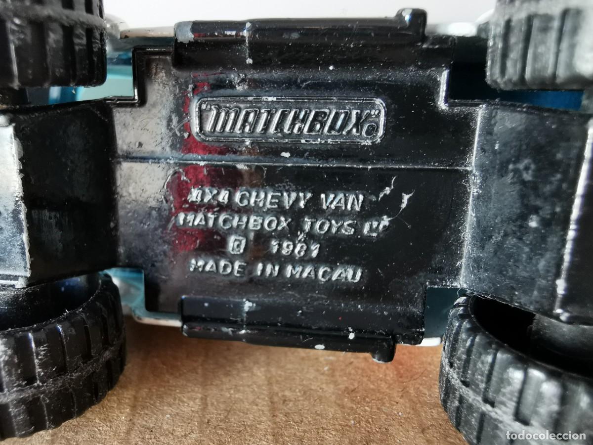 Coches a escala Matchbox: 4x4 Chevy Van Matchbox 1/64 - Foto 5