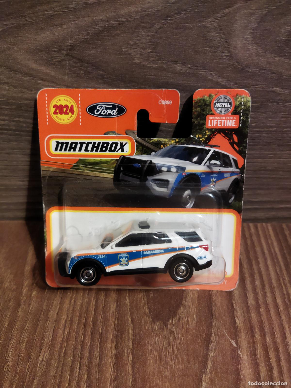 Coches a escala Matchbox: 2023 Ford Police interceptor - Foto 1