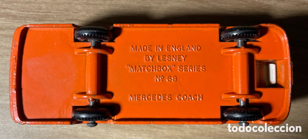 Coches a escala Matchbox: Matchbox Mercedes Coach - Foto 4