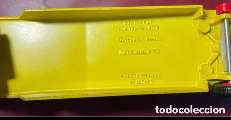 Coches a escala Matchbox: MATCHBOX Guy Warrior Car transporter - Foto 3