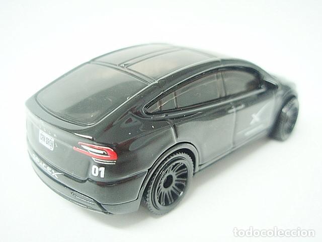 Coches a escala Matchbox: MATCHBOX MB1286 C * 86 TESLA MODEL X - Foto 4