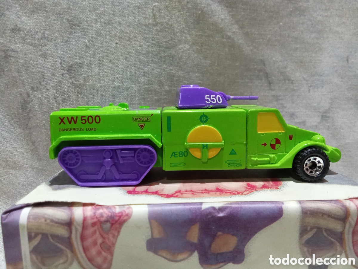 Coches a escala Matchbox: CAMI&Oacute;N TANQUE GAL&Aacute;CTICO MATCHBOX CONNECTABLES - Foto 2