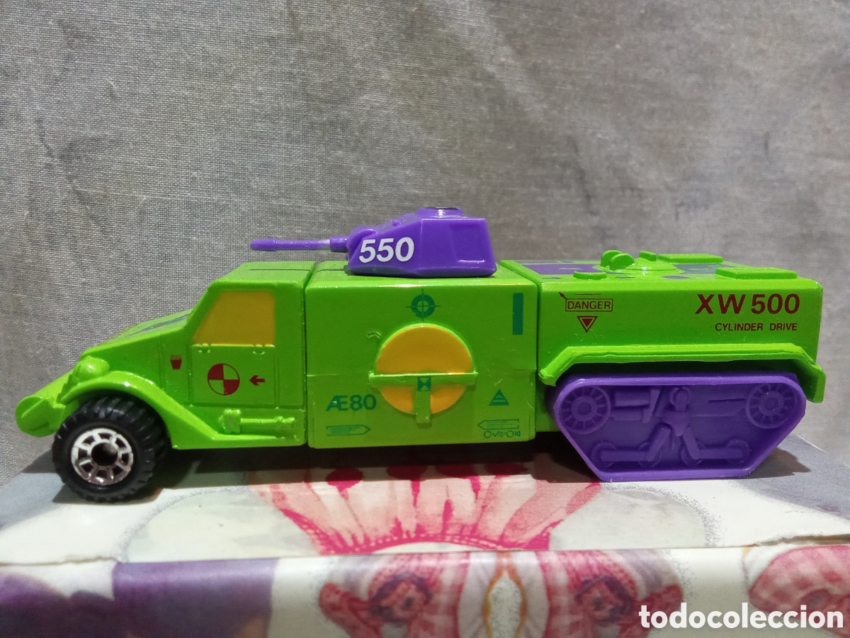 Coches a escala Matchbox: CAMI&Oacute;N TANQUE GAL&Aacute;CTICO MATCHBOX CONNECTABLES - Foto 4