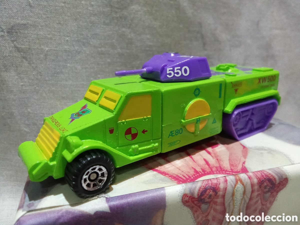 Coches a escala Matchbox: CAMI&Oacute;N TANQUE GAL&Aacute;CTICO MATCHBOX CONNECTABLES - Foto 7