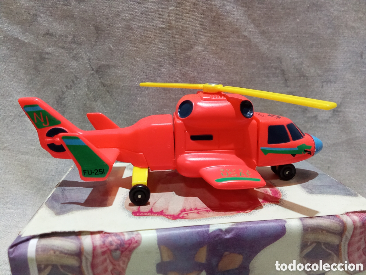 Coches a escala Matchbox: HELIC&Oacute;PTERO USAF MATCHBOX CONNECTABLES - Foto 3