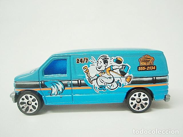 Coches a escala Matchbox: MATCHBOX MB479 A * 79 FORD PANEL VAN - Foto 2