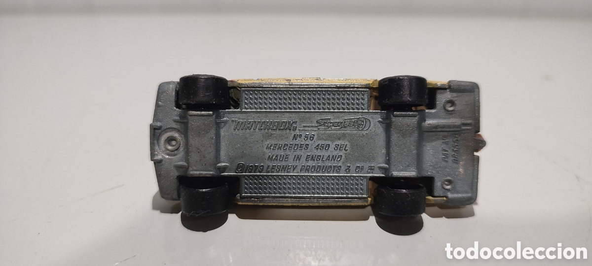 Coches a escala Matchbox: Coche Matchbox Mercedes 450 - Foto 5