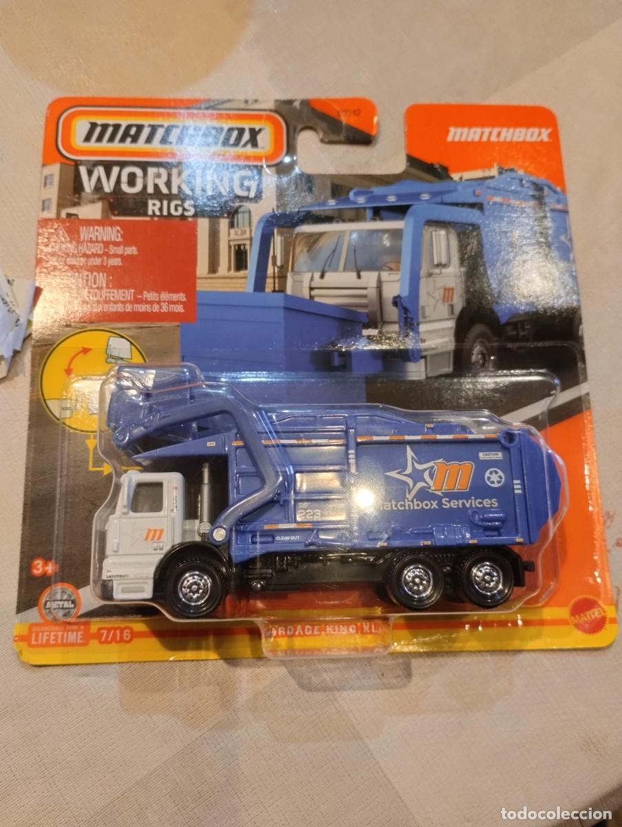 Coches a escala Matchbox: Matchbox working rigs garbage king - Foto 1