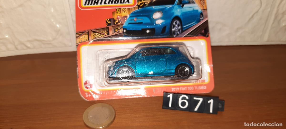 Coches a escala Matchbox: FIAT 500 TURBO,MATCHBOX,NUEVO - Foto 1