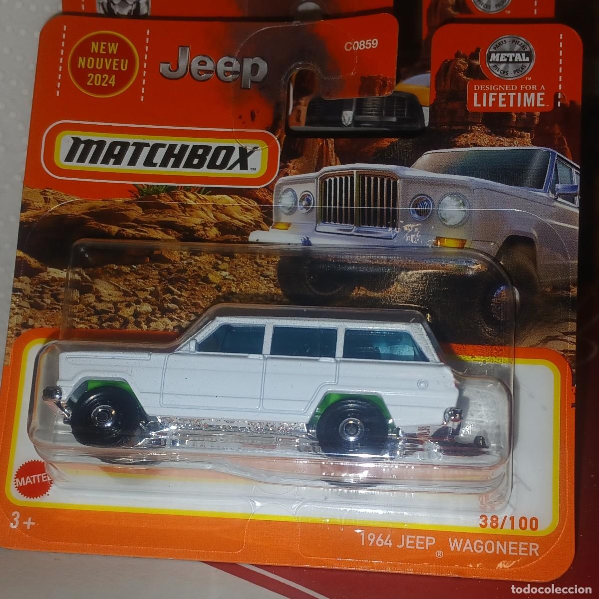 Coches a escala Matchbox: Matchbox Jeep Wagoneer 1967 - Foto 7