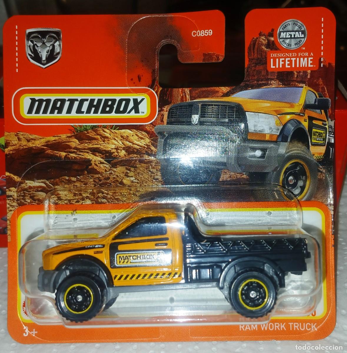 Coches a escala Matchbox: Matchbox Dodge Ram Work Truck - Foto 1