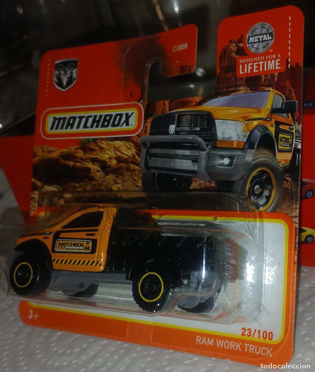 Coches a escala Matchbox: Matchbox Dodge Ram Work Truck - Foto 2