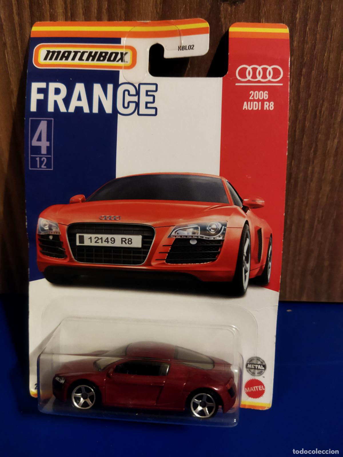 Coches a escala Matchbox: 2006 Audi R8 matchbox - Foto 1