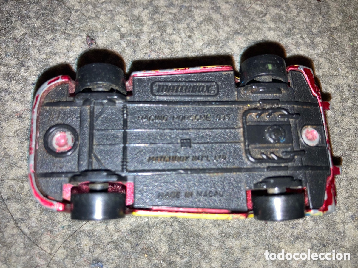 Coches a escala Matchbox: RACING PORSCHE 935 rojo Matchbox - Foto 5