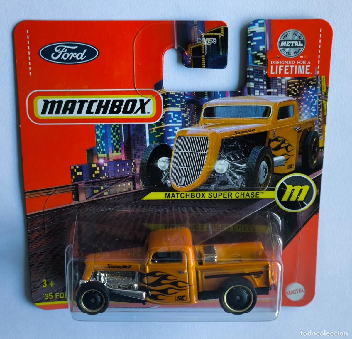 Coches a escala Matchbox: MATCHBOX 35 FORD PICKUP. SUPER CHASE. - Foto 2