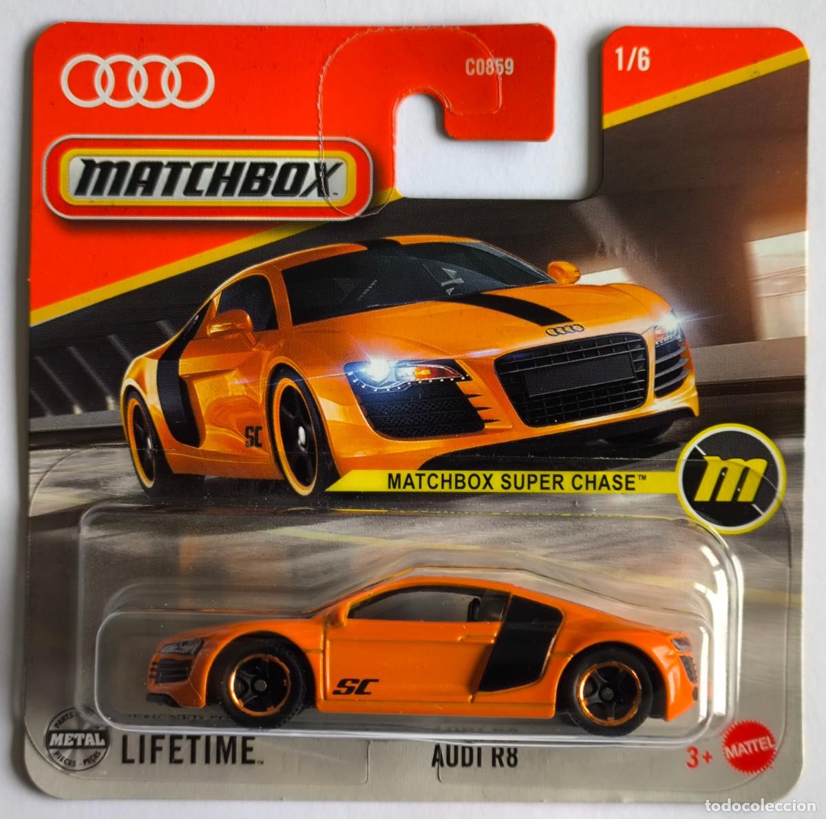 Coches a escala Matchbox: MATCHBOX AUDI R8. MATCHBOX SUPER CHASE. - Foto 1