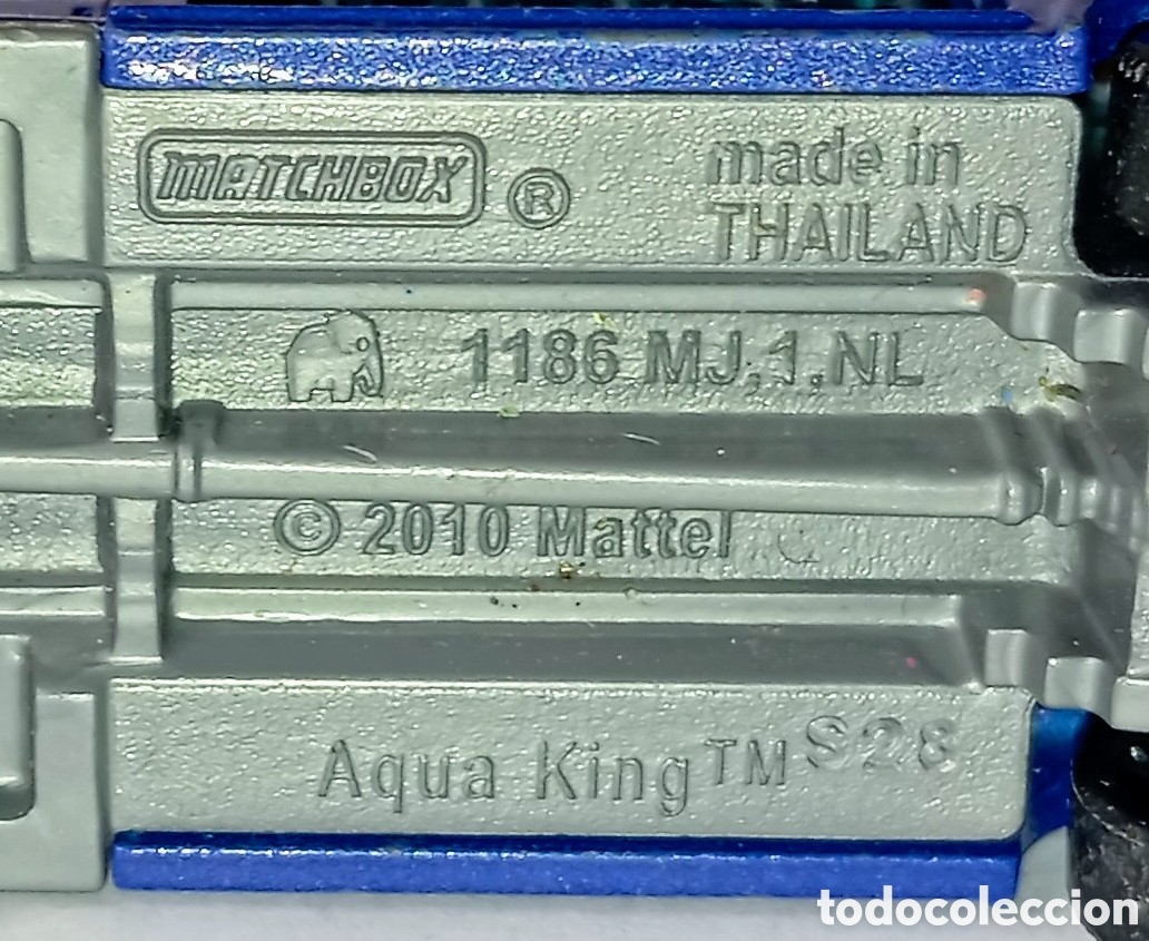 Coches a escala Matchbox: AGUA KING - MATCHBOX - 2010 mattel - Foto 11