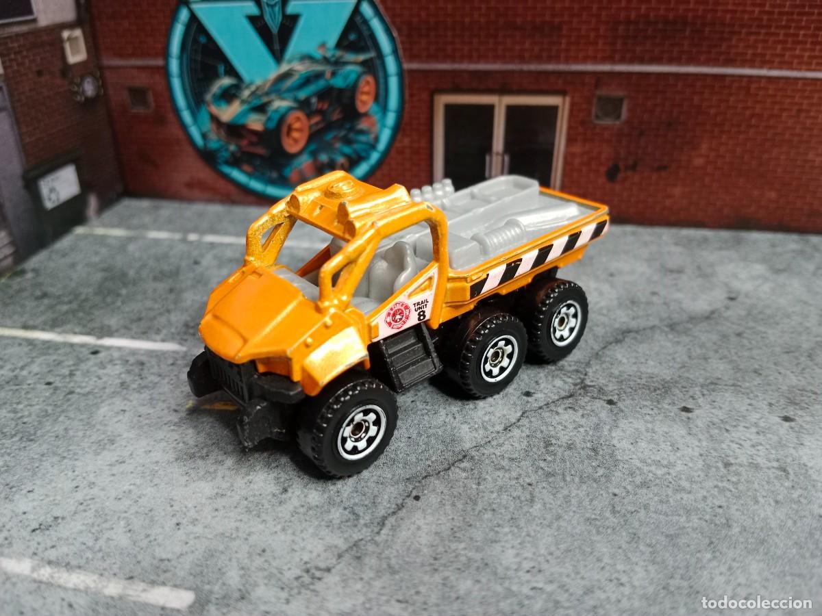 Coches a escala Matchbox: Cami&oacute;n Trail Tracker Fire Brigade Matchbox Mattel 2016 - Foto 1