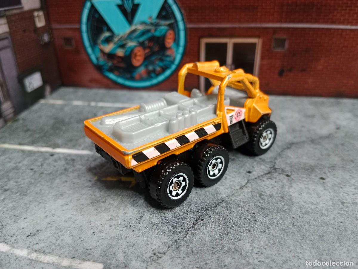 Coches a escala Matchbox: Cami&oacute;n Trail Tracker Fire Brigade Matchbox Mattel 2016 - Foto 2