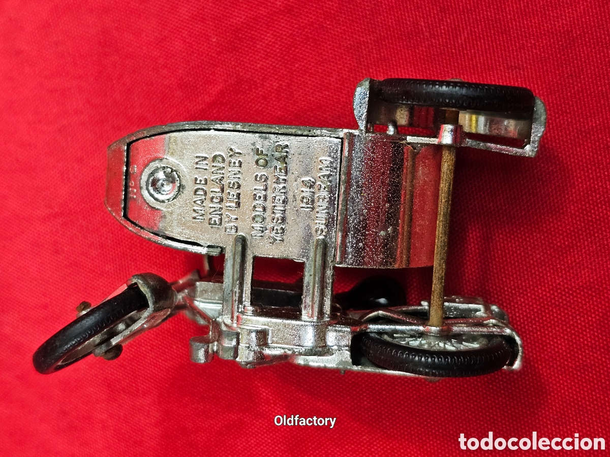 Coches a escala Matchbox: MOTO CON SIDECAR SUNBEAM 1914 - Foto 5