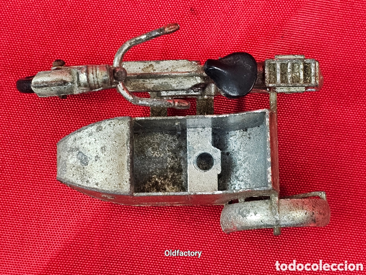 Coches a escala Matchbox: MOTO CON SIDECAR SUNBEAM 1914 - Foto 10