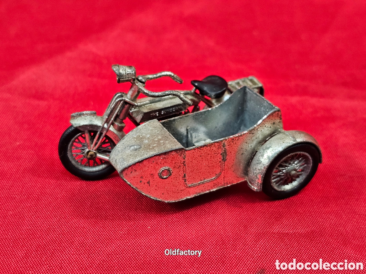 Coches a escala Matchbox: MOTO CON SIDECAR SUNBEAM 1914 - Foto 1