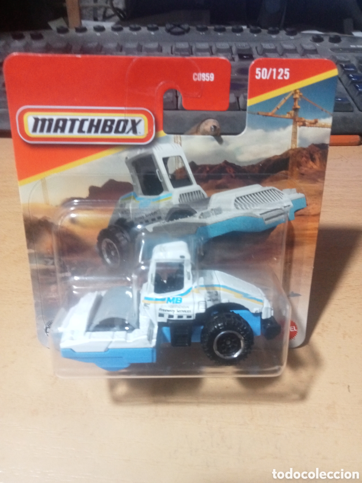 Coches a escala Matchbox: Matchbox Road Roller 50/125 - Foto 1