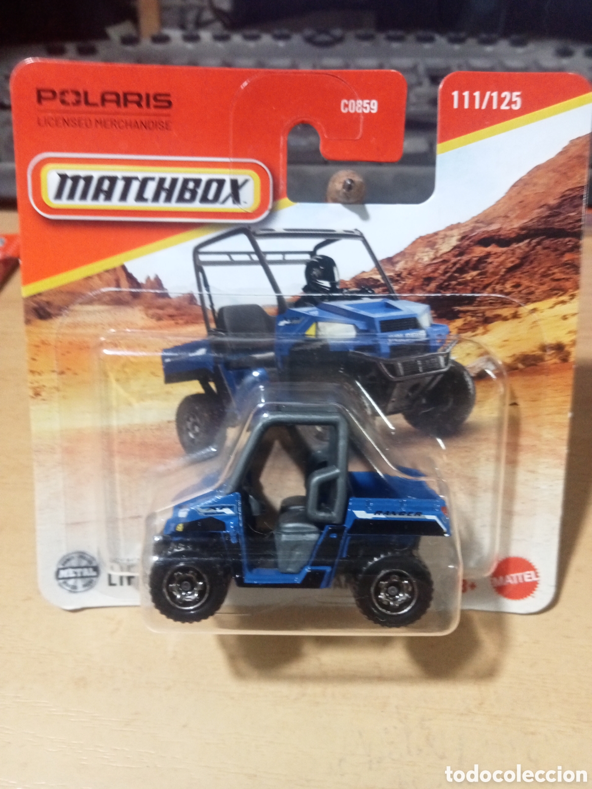 Coches a escala Matchbox: Matchbox Polaris Ranger EV 111/125 - Foto 1