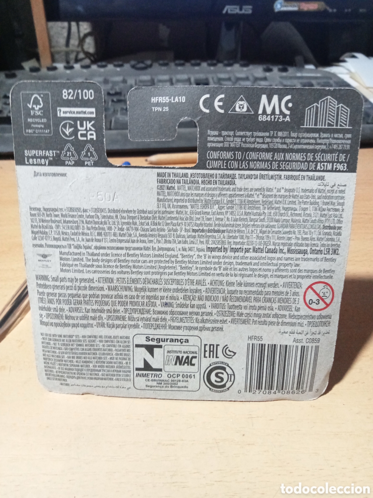 Coches a escala Matchbox: matchbox Bentley Bentayga 82/100 - Foto 2