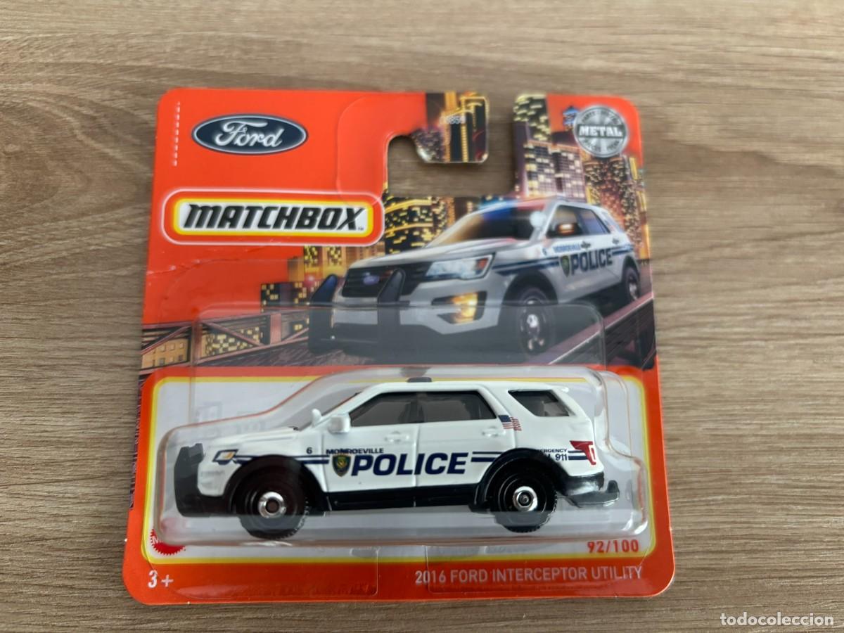 Coches a escala Matchbox: Ford interceptor utility matchbox - Foto 1