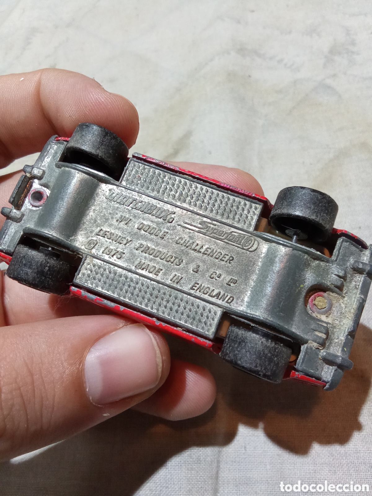 Coches a escala Matchbox: DODGE CHALLENGER MATCHBOX LESNEY 1975 - Foto 7