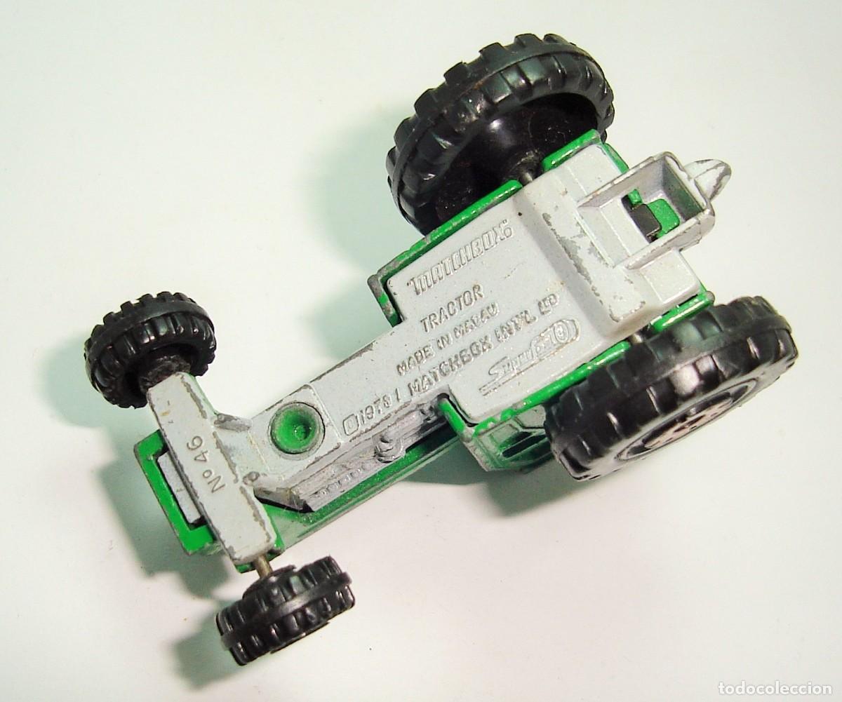 Coches a escala Matchbox: TRACTOR VERDE MATCHBOX LESNEY SUPERFAST NUMERO 46 - Foto 6