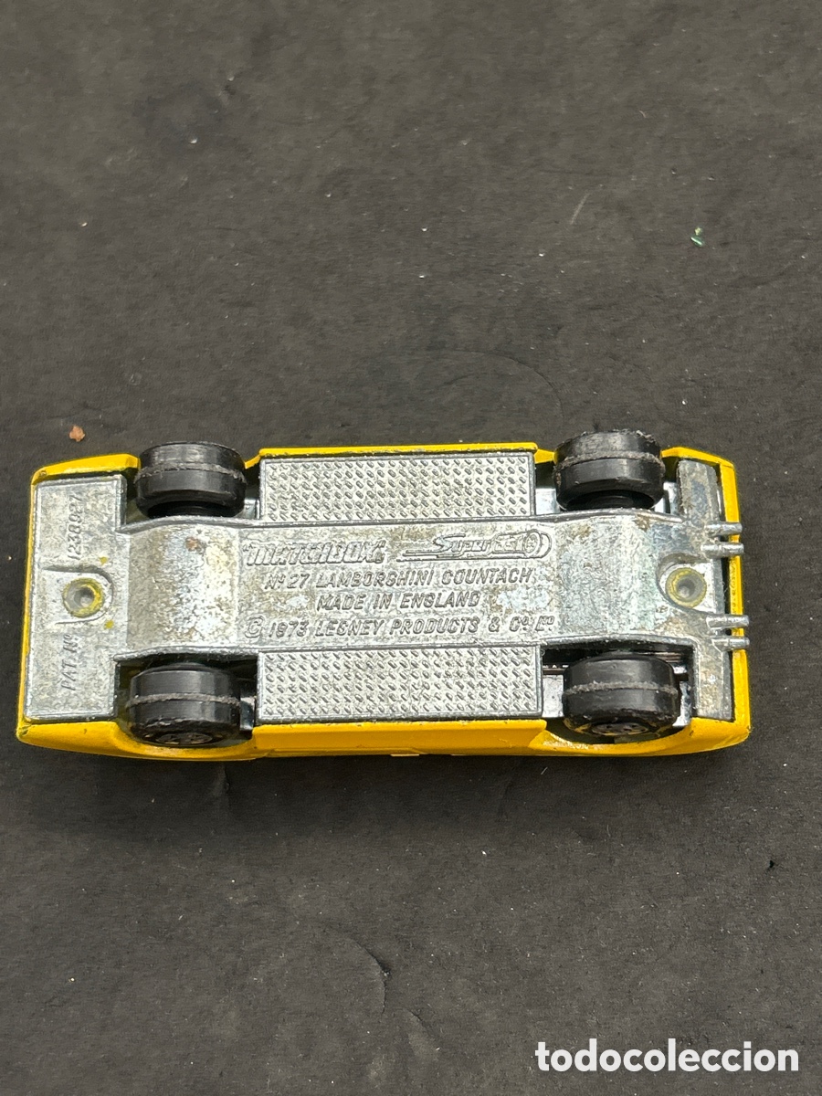 Coches a escala Matchbox: MATCHBOX No 27 - LAMBORGHINI COUNTACH - Foto 5
