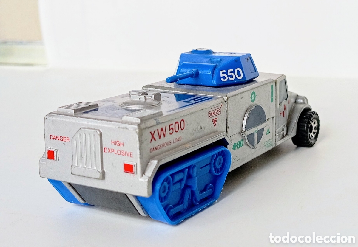 Coches a escala Matchbox: VEH&Iacute;CULO BLINDADO - MATCHBOX CONNECTABLES- VEH&Iacute;CULO + MODULO ARMADO - Foto 3