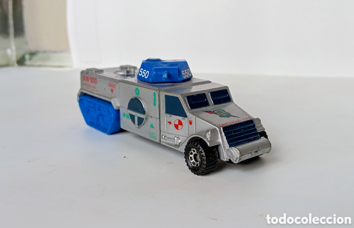 Coches a escala Matchbox: VEH&Iacute;CULO BLINDADO - MATCHBOX CONNECTABLES- VEH&Iacute;CULO + MODULO ARMADO - Foto 5