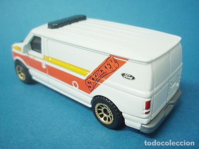 Coches a escala Matchbox: MATCHBOX MB444 R B * 44 FORD E250 PANEL VAN - Foto 4