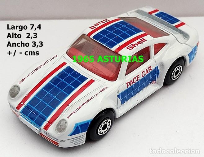 Coches a escala Matchbox: 1/58 MATCHBOX 1985 PORSCHE 959 PACE CAR SHELL - ( 1 ) - Foto 1