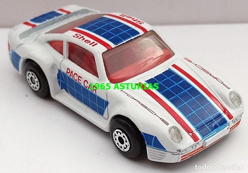 Coches a escala Matchbox: 1/58 MATCHBOX 1985 PORSCHE 959 PACE CAR SHELL - ( 1 ) - Foto 4