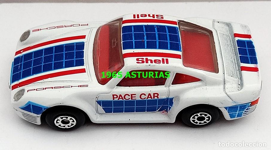 Coches a escala Matchbox: 1/58 MATCHBOX 1985 PORSCHE 959 PACE CAR SHELL - ( 1 ) - Foto 8